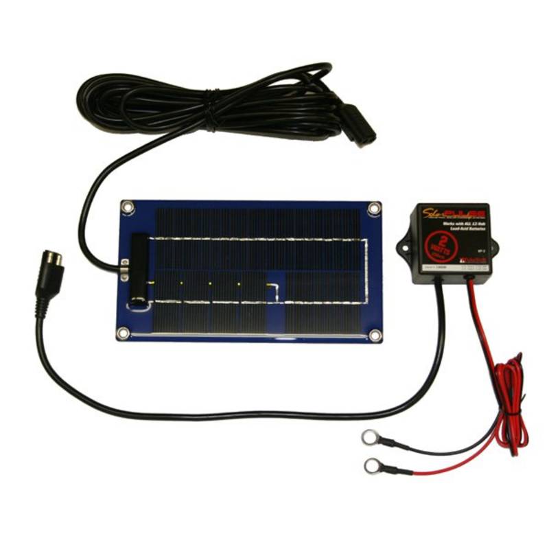 Pulse Tech 12v 2 Watt Solar Charger with Desulfator Controller SP-2