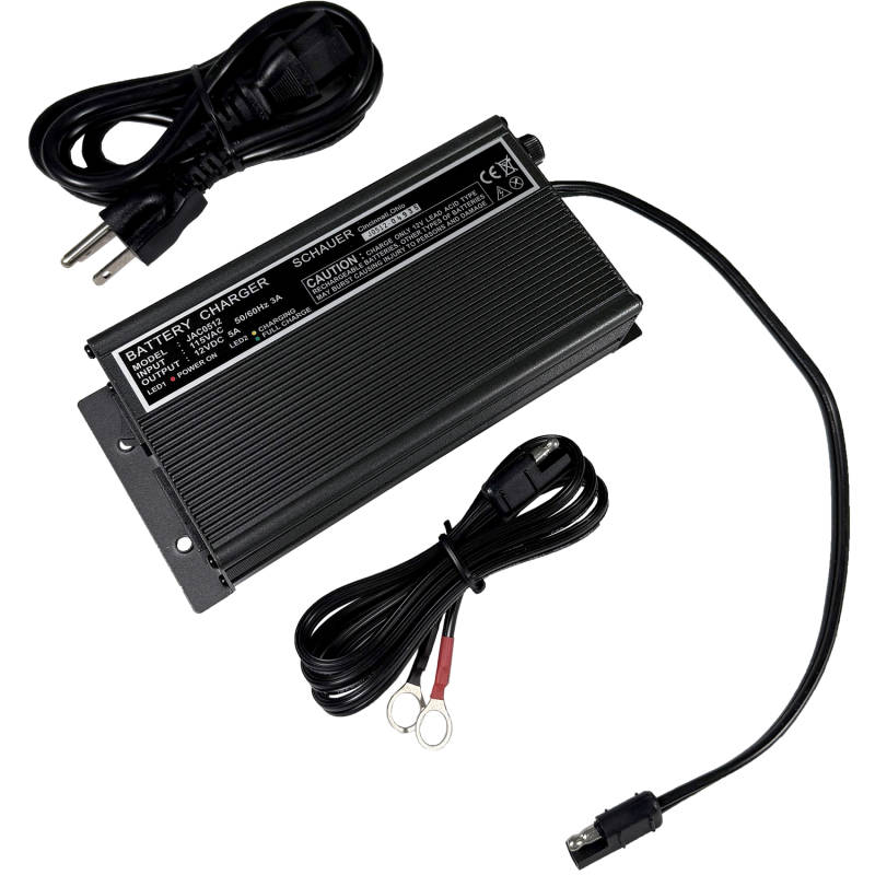 Schauer JAC0512-R (0891-49): 12v 5 Amp Automatic Smart Charger