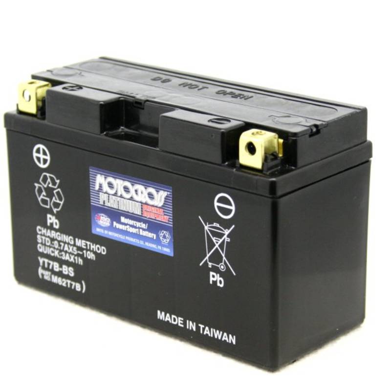 YT7B-4 Motocross 12v 120 CCA AGM Power Sport & Motorcycle Battery