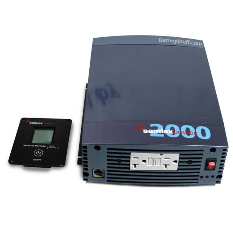 Samlex 12v 2000 Watt Pure Sine Wave Inverter SSW-2000-12A