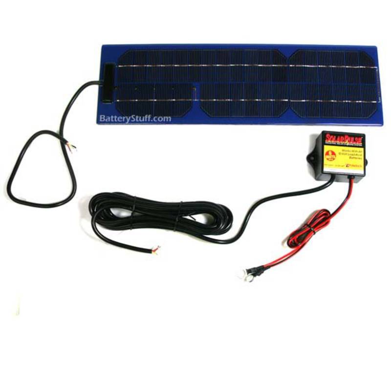 PulseTech 12v 7 Watt SolarPulse Industrial Solar Charging System