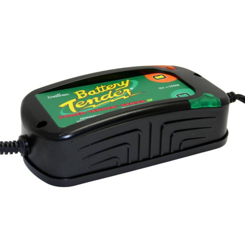 Battery Tender 022-0186G-DL-WH | Battery Tender 12v 5 Amp High-Efficiency 4-Stage Power Tender Charger by Deltran