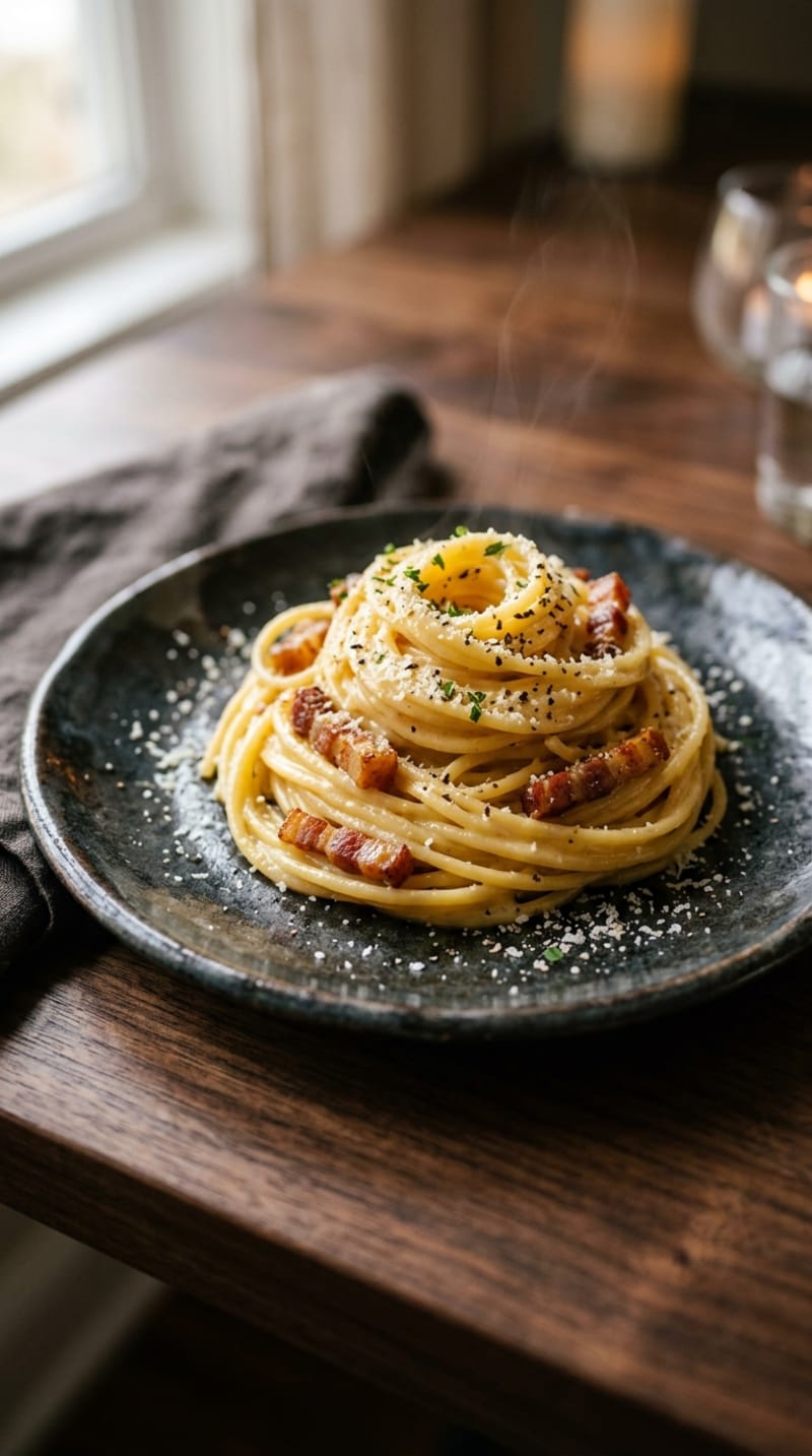 Creamy Pasta Carbonara