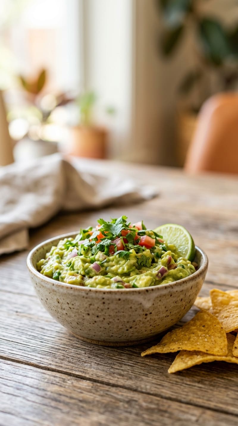 Guacamole with Tortilla Chips