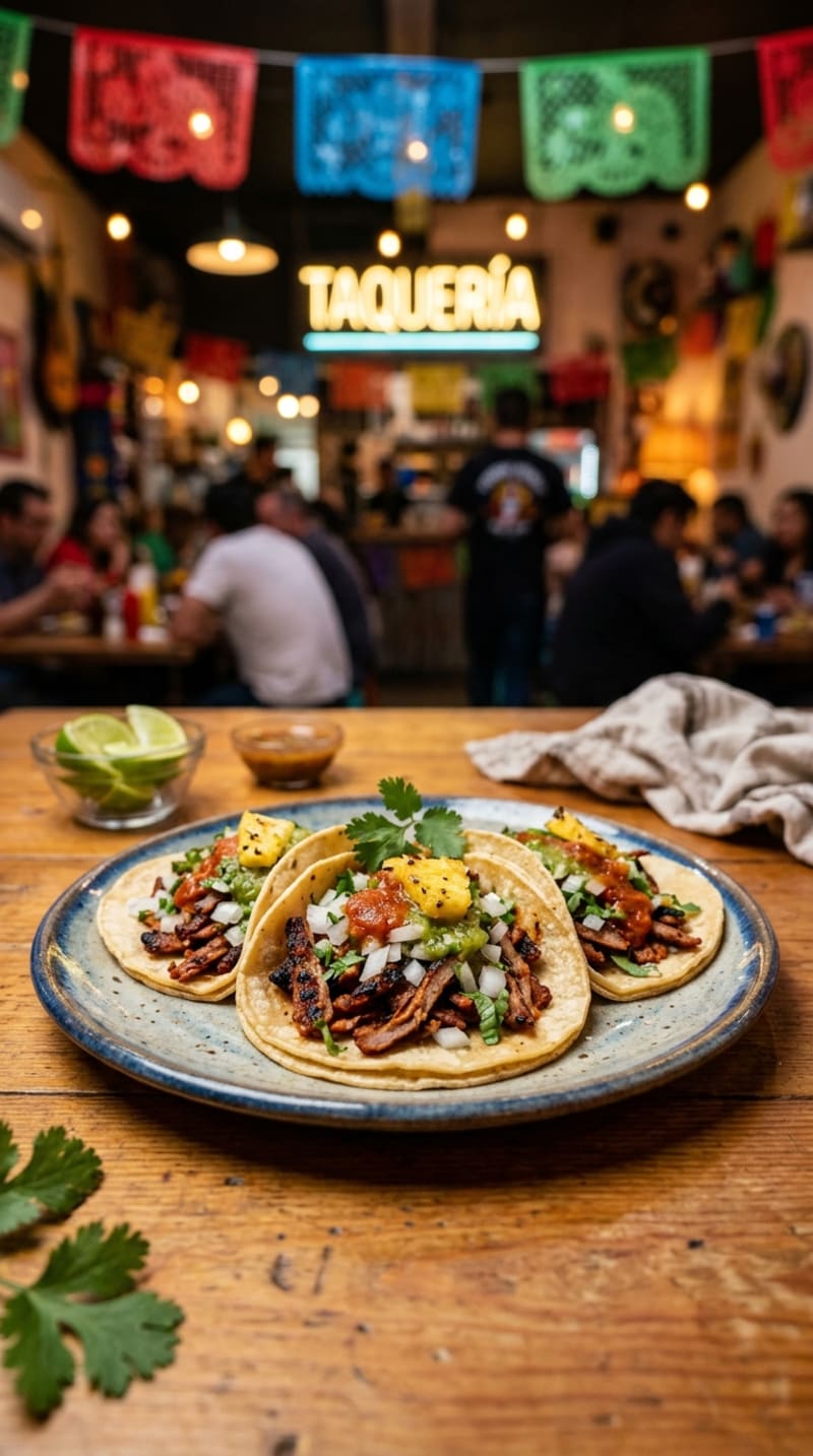 Beef Tacos al Pastor