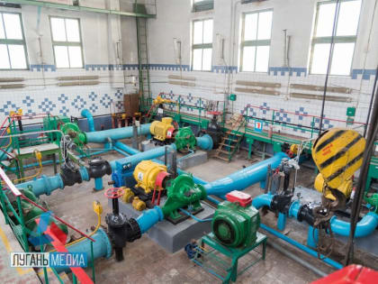 Лугансквода проводит плановые работы на системе энергоснабжения насосных станций города Луганска