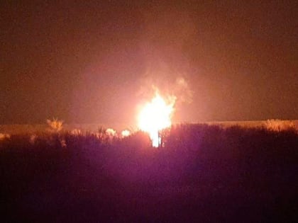 В ЛНР ликвидировали возгорание на газопроводе в Лутугино