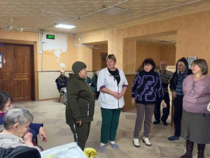 Гуманитарная помощь для пожилых людей в Антраците