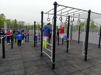 В ЛНР открылись первые физкультурно-оздоровительные комплексы под открытым небом