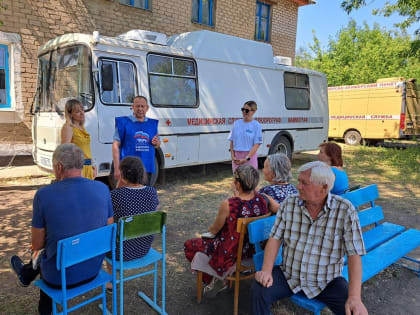 При поддержке «Единой России» в поселке Хмельницкий прошел медосмотр