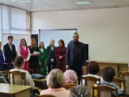 Праздничный концерт для прекрасных представительниц старшего поколения
