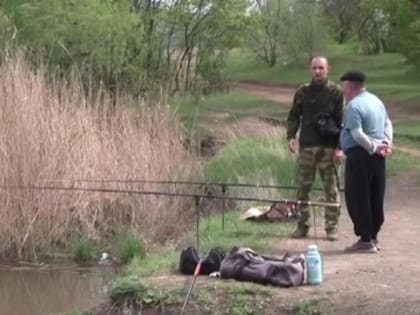 Полицейские выявили двух рыбаков-нарушителей в Перевальском районе ЛНР