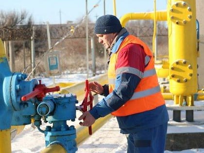 Первые абоненты в Золотом начали получать газ, отсутствовавший из-за боевых действий