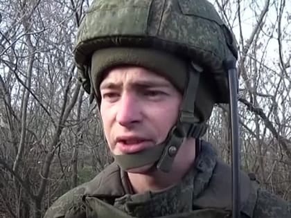 Старший лейтенант Александр Шелухин награжден орденом Мужества за самоотверженность и грамотное руководство подразделени