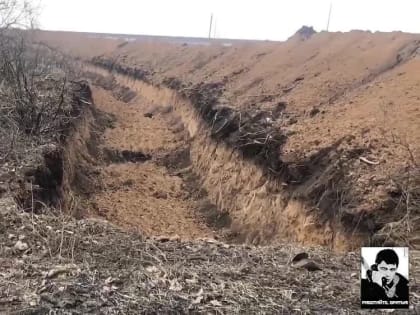 В Луганской народной республике во всю идет строительство оборонительных сооружений