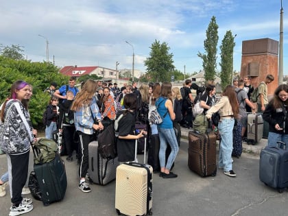 «Единая Россия» отправила 229 детей из Лисичанска и Рубежного на оздоровление