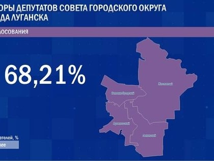 Явка на выборах в горсовет Луганска составила более 68% - ЦИК РФ