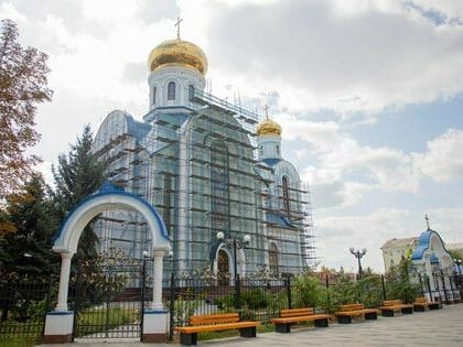 Московские строители начали реконструкцию храма в честь иконы "Умиление" в Луганске 