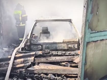 Житель Красного Луча остался без авто из-за замыкания проводки