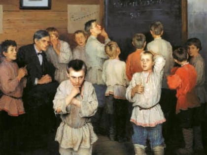 Николай Богданов-Бельский принадлежал к младшему поколению художников-передвижников