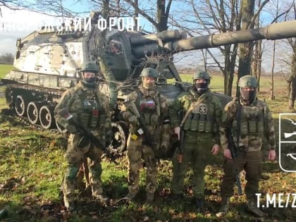 Поздравление с Рождеством от военнослужащих ВС РФ