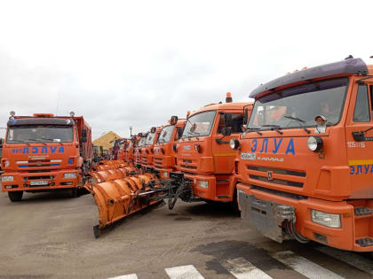 Зимняя подготовка дорожников Луганска