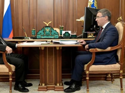 Владимир Путин провел рабочую встречу с Министром науки и высшего образования Валерием Фальковым