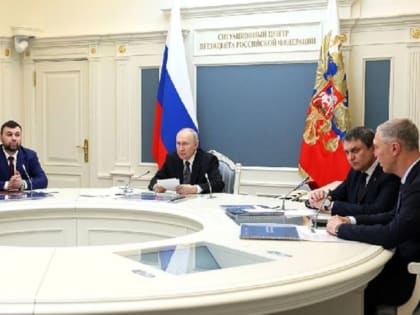 Владимир Путин проведет встречу с Денисом Пушилиным 6 апреля