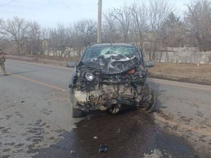 Две машины вдребезги, один погибший и двое травмированы – последствия ужасной аварии в Краснодонском районе ЛНР