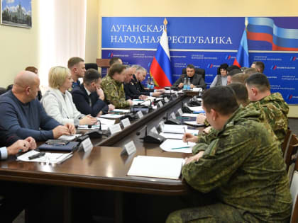 Глава ЛНР принял участие в заседании комиссии по обеспечению безопасного движения