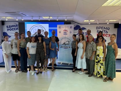 Луганские моржи провели лекцию «Холодная вода – друг человека»