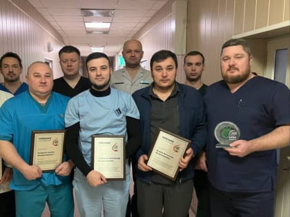 Травматологи Луганской клинической больницы награждены почетной премией "Сила движения", сообщили в Минздраве 
