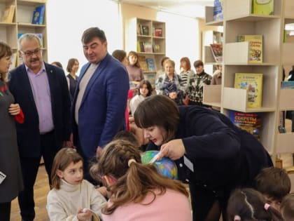 В Антраците появилась первая модельная библиотека