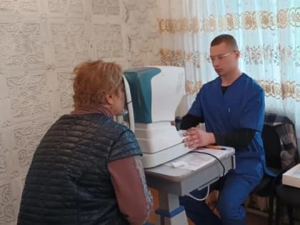 Дополнительный приём специалистов-офтальмологов из Красноярска в посёлке Дубовский