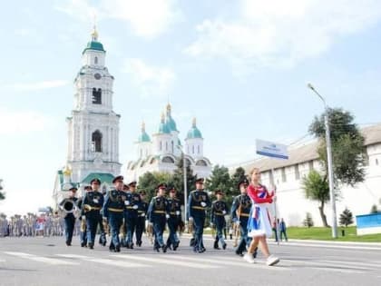 В Астрахани собрались военные оркестры из разных регионов страны