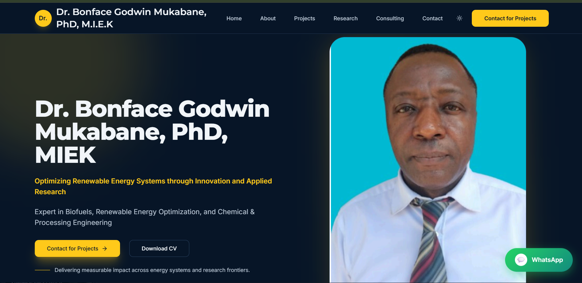 Dr Mukabane