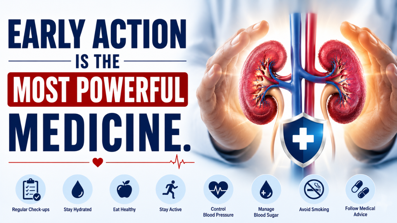 Early action and prevention tips for chronic kidney disease