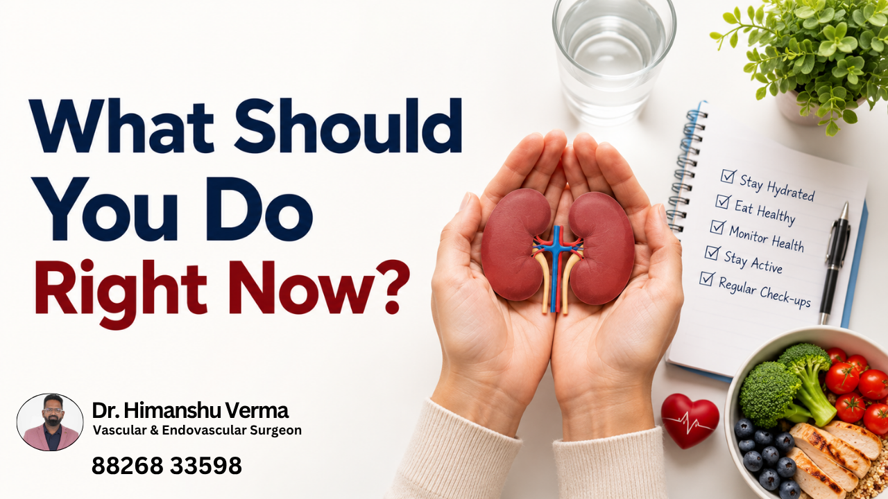 Kidney disease action plan – stay hydrated, eat healthy, monitor health tips by Dr. Himanshu Verma