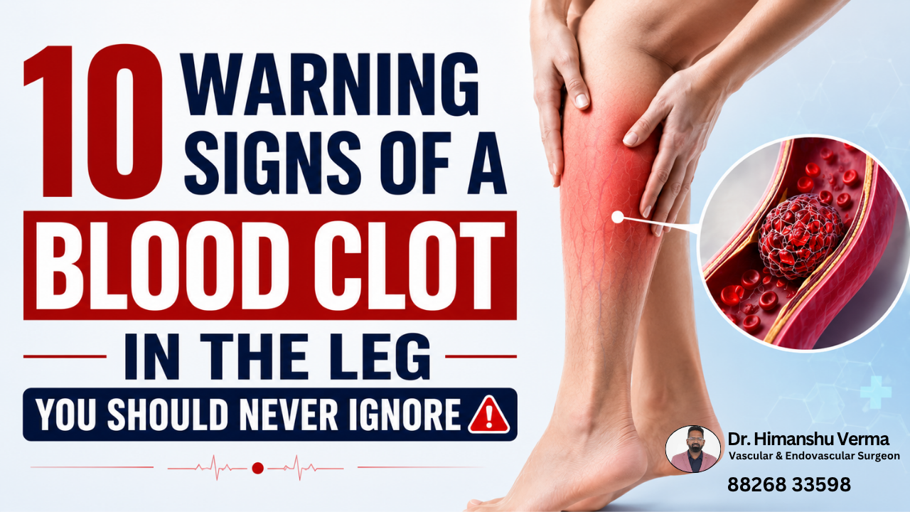 10 warning signs of a leg blood clot