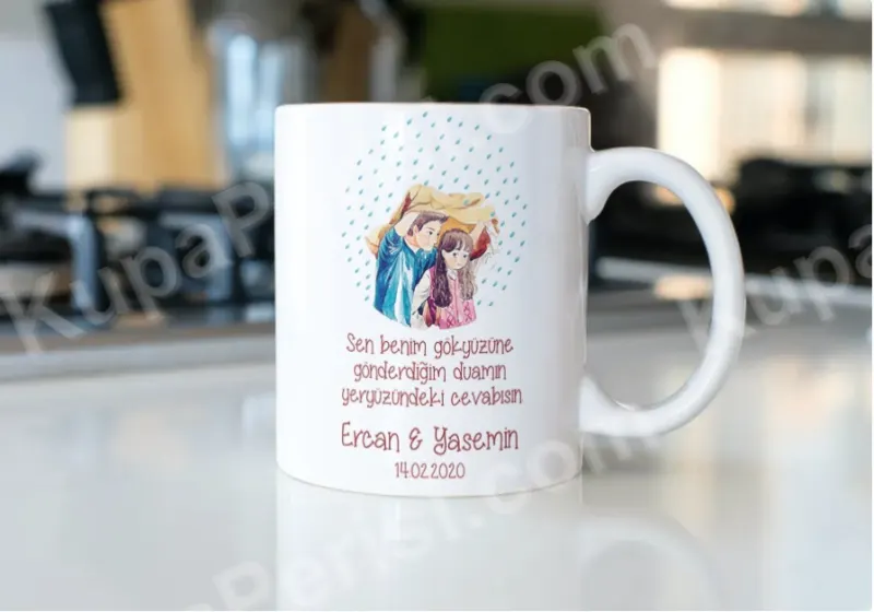 Dua Gibi Aşk Kişiye Özel Kupa