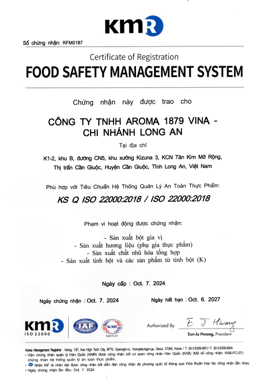 Chứng nhận ISO 2