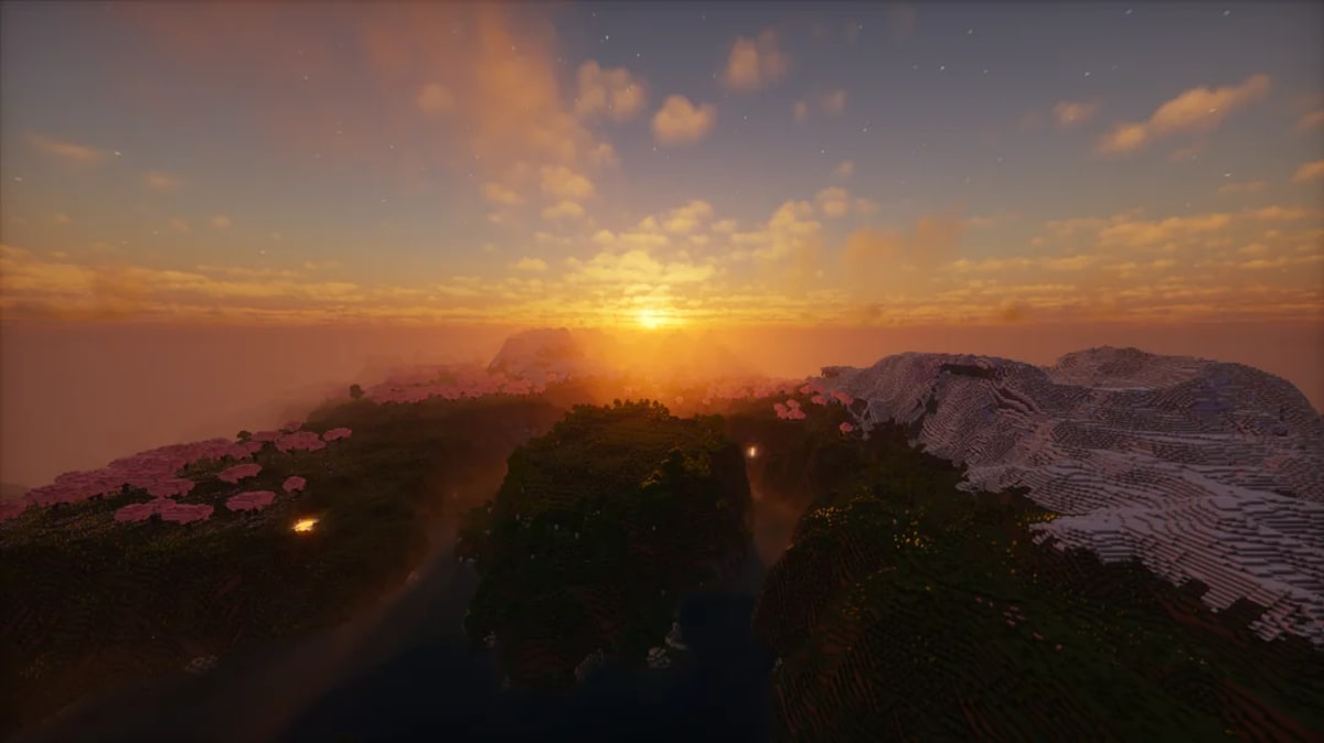 Cherry Hills and Snowy Peaks — screenshot 4
