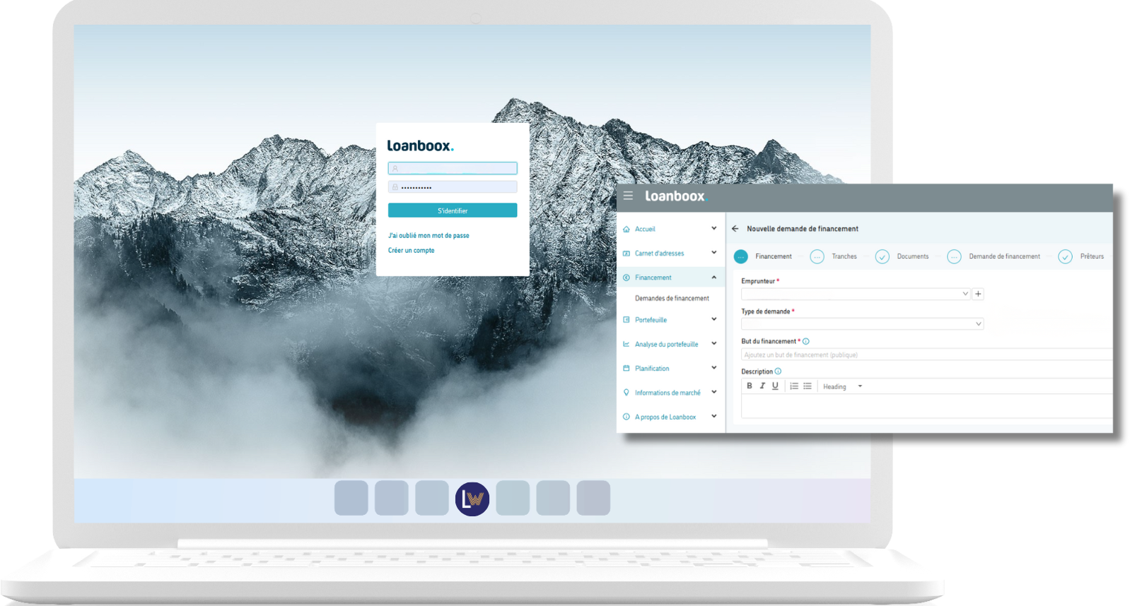 Interface Loanboox