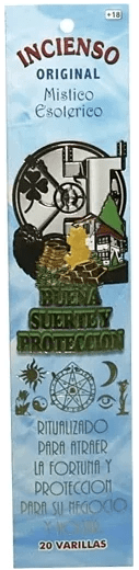 Buena Suerte y Protección (20 varillas)