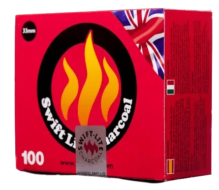 Carbón Caja Negra 10 set x 10