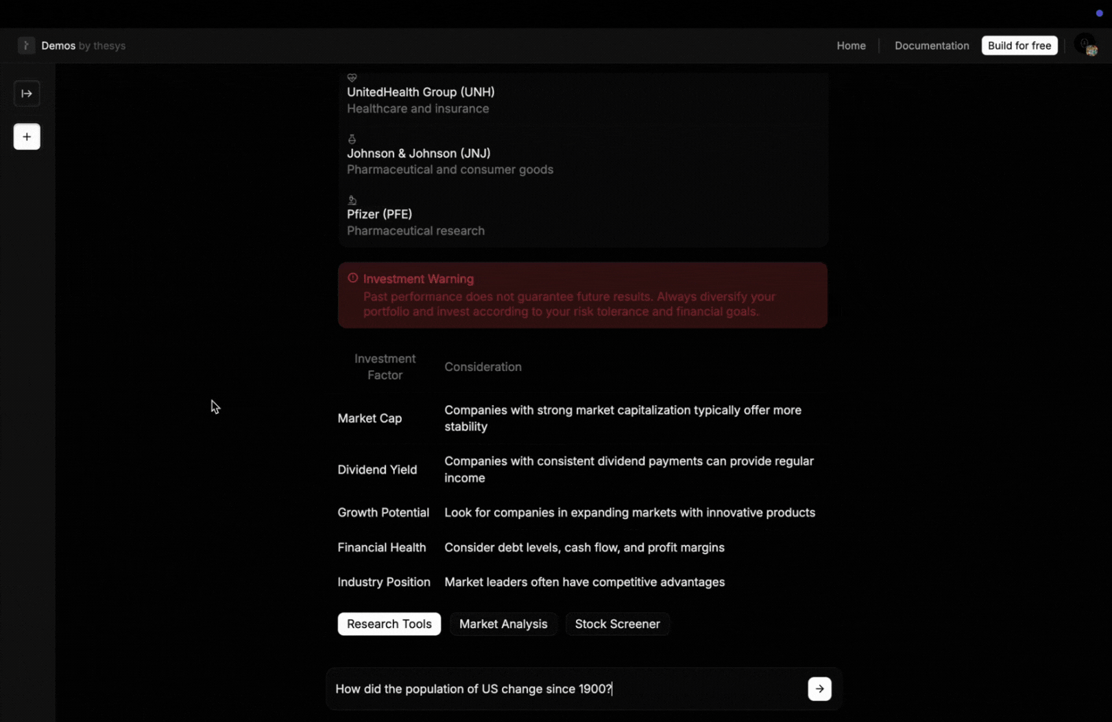 Streaming responses in Thesys GenUI SDK