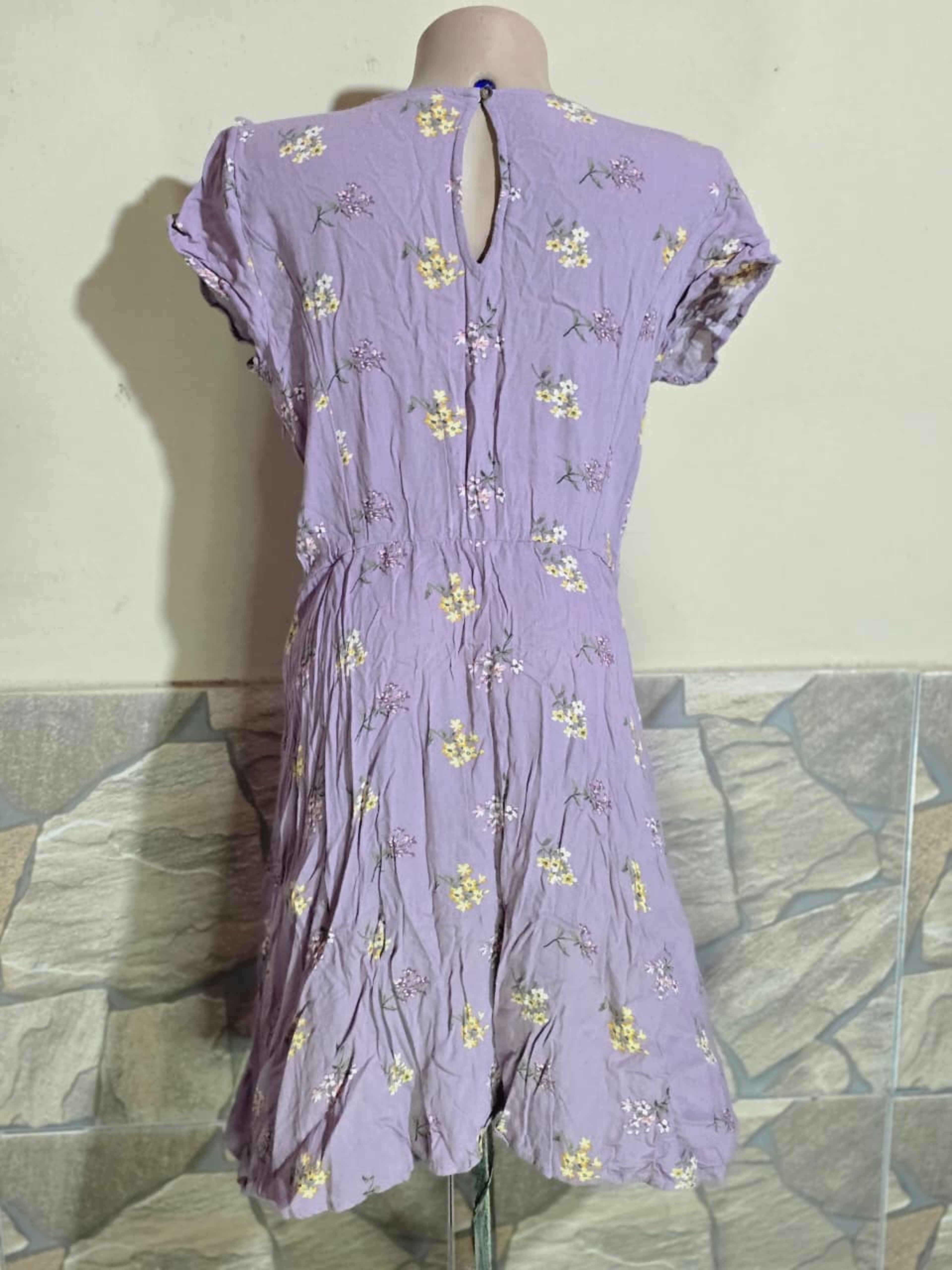 Vestido corto estampado 3