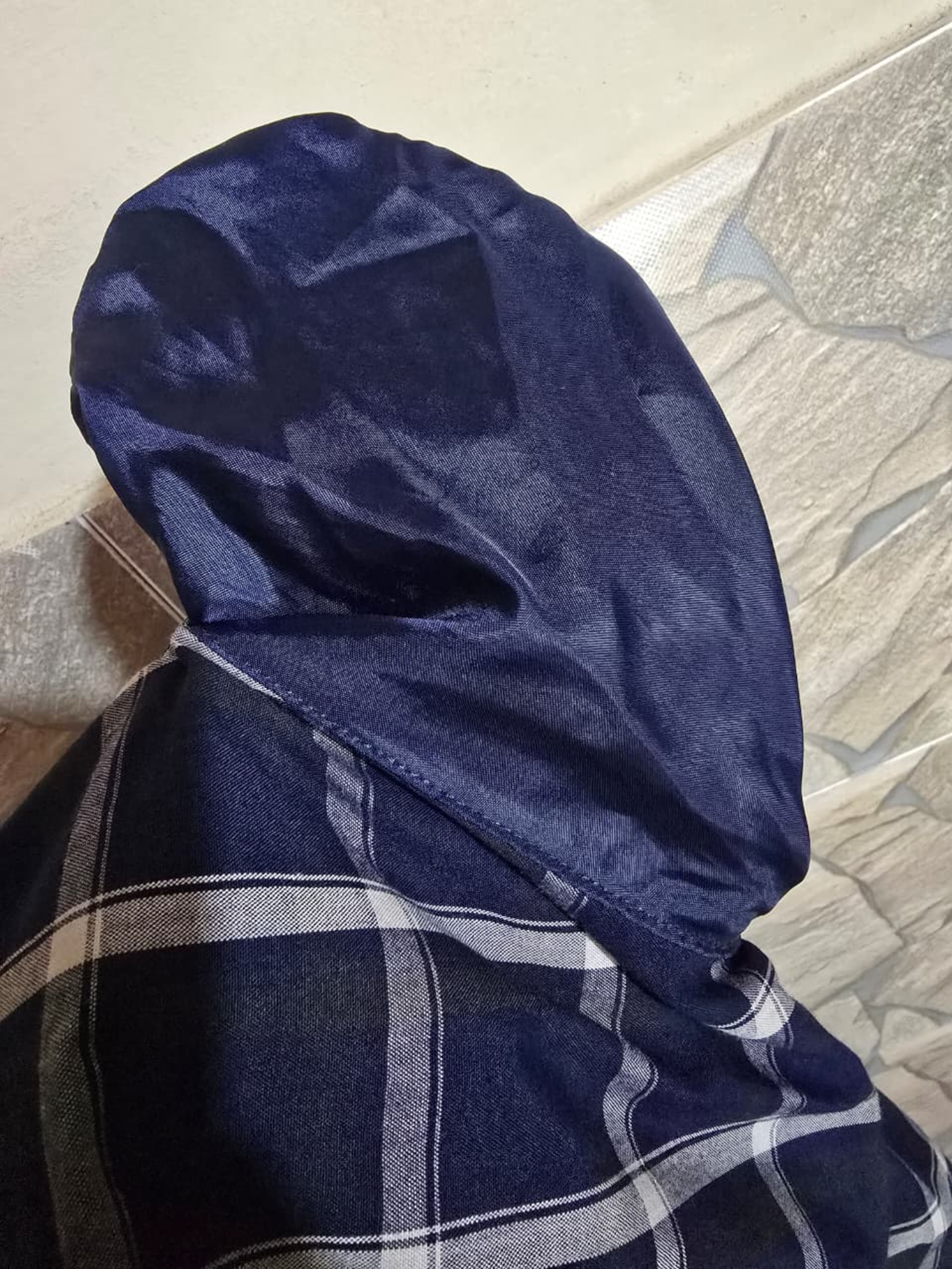 Vestido cuadriculado. 2