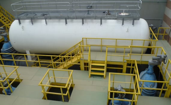Composite Odor Control Unit, Ladders & Railings for Pumping stations