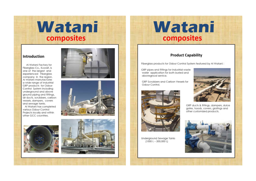 FRP Odor Control Units & Ducts
